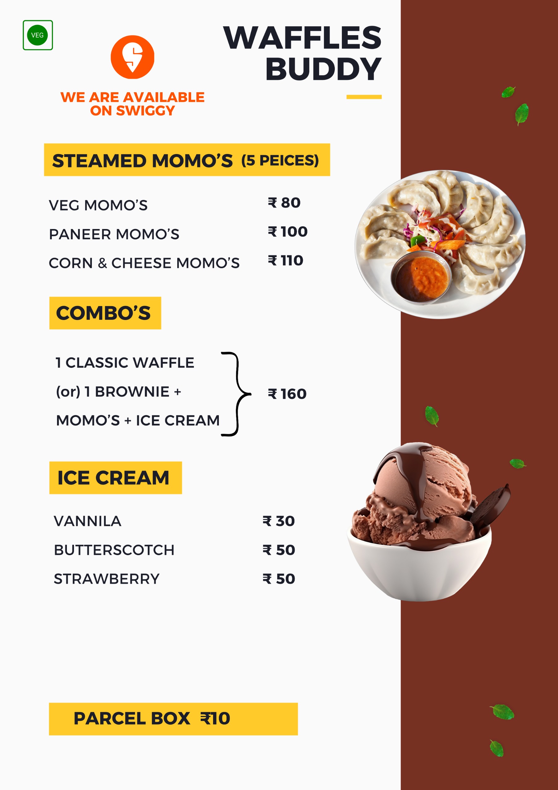 Menu Page 3